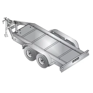 Image of MQ Single Axle Trailer for Diesel Generators TRLR180EVH