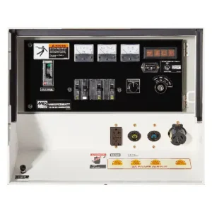 Image of MQ WhisperWatt Super-Silent Diesel Generator 10kW Single Phase Kubota Engine DCA10SPX4
