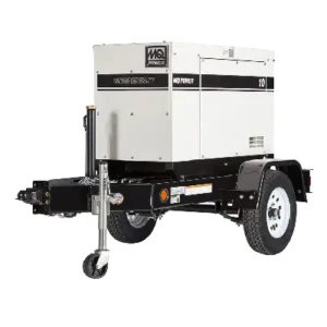 Image of MQ WhisperWatt Super-Silent Diesel Generator 10kW Single Phase Kubota Engine DCA10SPX4