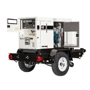 Image of MQ WhisperWatt Super-Silent Diesel Generator 10kW Single Phase Kubota Engine DCA10SPX4