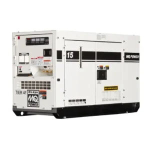 Image of MQ WhisperWatt Super-Silent Diesel Generator 14kW Single Phase Kubota Engine DCA15SPX4F