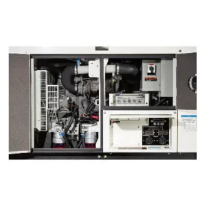 Image of MQ WhisperWatt Super-Silent Diesel Generator 20kW Skid Mounted Single/Three Phase Isuzu Engine DCA25SSIU4F