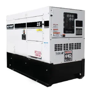 Image of MQ WhisperWatt Super-Silent Diesel Generator 20kW Skid Mounted Single/Three Phase Isuzu Engine DCA25SSIU4F