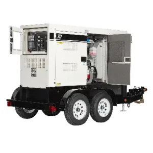 Image of MQ WhisperWatt Super-Silent Diesel Generator 56kW Single/Three-Phase Isuzu Engine DCA70SSIU4F