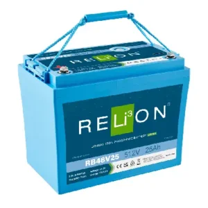 Image of Relion Deep Cycle Lithium Battery Group 24 48V 25Ah RB48V25