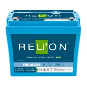 Image of Relion Deep Cycle Lithium Battery Group 24 48V 25Ah RB48V25