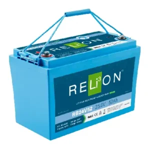 Image of Relion Deep Cycle Lithium Battery Group 31 24V 52Ah RB24V52