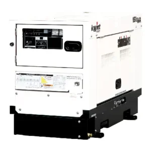 Image of Shindaiwa kWiet Power 12kW Diesel Generator Single and Three Phase, 60Hz, Skid Mounted Extended Fuel Tank DGK15F