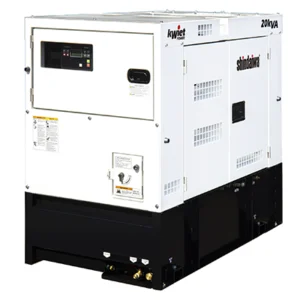 Image of Shindaiwa kWiet Power 20kW Diesel Generator Single and Three Phase Switchable, 60Hz, Skid Mounted DGK25F