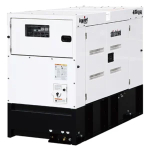 Image of Shindaiwa kWiet Power 40kW Diesel Generator Single and Three Phase Switchable, 60Hz, Skid Mounted DGK45F