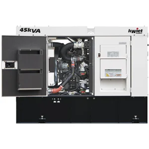 Image of Shindaiwa kWiet Power 40kW Diesel Generator Single and Three Phase Switchable, 60Hz, Skid Mounted DGK45F