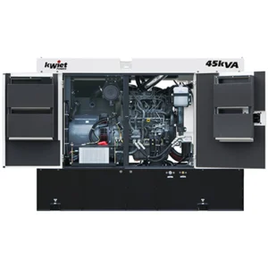 Image of Shindaiwa kWiet Power 40kW Diesel Generator Single and Three Phase Switchable, 60Hz, Skid Mounted DGK45F