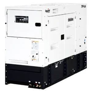 Image of Shindaiwa kWiet Power 56kW Diesel Generator Single and Three Phase Switchable, 60Hz, Skid Mounted DGK70F