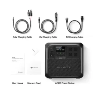 Image of BLUETTI AC180T Portable Power Station 1800 1433Wh AC180T