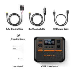 Image of BLUETTI AC70P Portable Power Station 700W 716Wh Premium 80 AC70P
