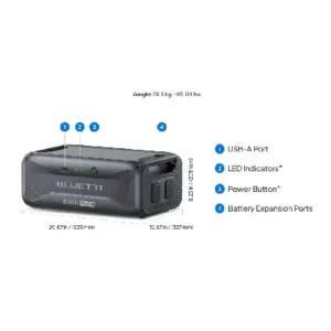 Image of BLUETTI B300K Expansion Battery 2,764Wh B300K