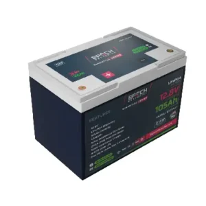 Image of Epoch 12V 105Ah Battery Essential Series - Bluetooth and Heated LiFePO4 Battery 12105A-H