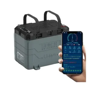 Image of Epoch 24V 100Ah Lithium Battery - LiFePO4 Bluetooth, Heated, and Waterproof B24100B