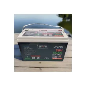 Image of Epoch 36V 50Ah Lithium Battery Essential Series - Bluetooth and Heated LiFePO4 Battery 3650A-H