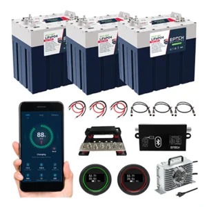 Image of Epoch 48V 90Ah GC2 Golf Cart Battery Kit - LiFePO4 Lithium Battery - 48V-90Ah-GC2-Kit
