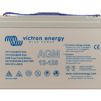 Image of Victron Energy 12V/125Ah AGM Super Cycle Battery (M8) BAT412112081