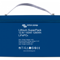 Image of Victron Energy Lithium SuperPack 25,6V/50Ah (M8) Litium Battery BAT524050705