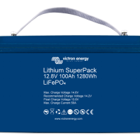 Image of Victron Energy Lithium SuperPack 12,8V/100Ah (M8) Litium Battery BAT512110710