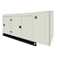 Image of Cummins Quiet Connect Series RS100 100kW NG/LPV Duel Fuel 120/240V 1Ph Backup Generator A054F867