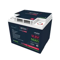 Image of Epoch 12V 50Ah Battery Essential Series - Bluetooth LiFePO4 Battery 1250A-ES