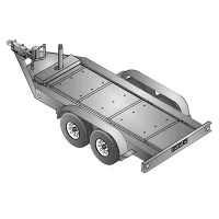 Image of MQ Single Axle Trailer for Diesel Generators TRLR220EVH