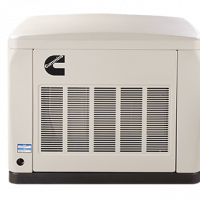 Image of Cummins Quiet Connect Series RS13A 13kW NG/LPV Duel Fuel C13N6H 120/240V 1Ph Home Generator A061C591